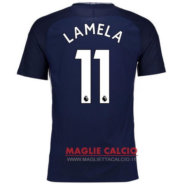 nuova maglietta tottenham hotspur 2017-2018 lamela 11 seconda